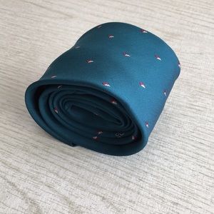 Brand New Christian Dior Green Men's Neck Tie